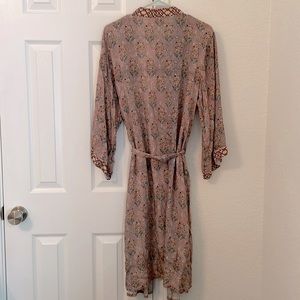 This is a robe I got at World Market. It is one size.